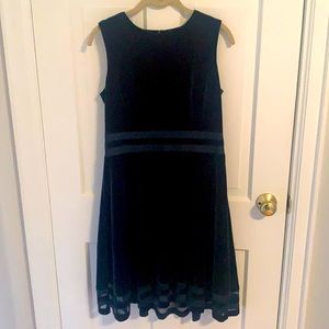 Forest green velvet dress!